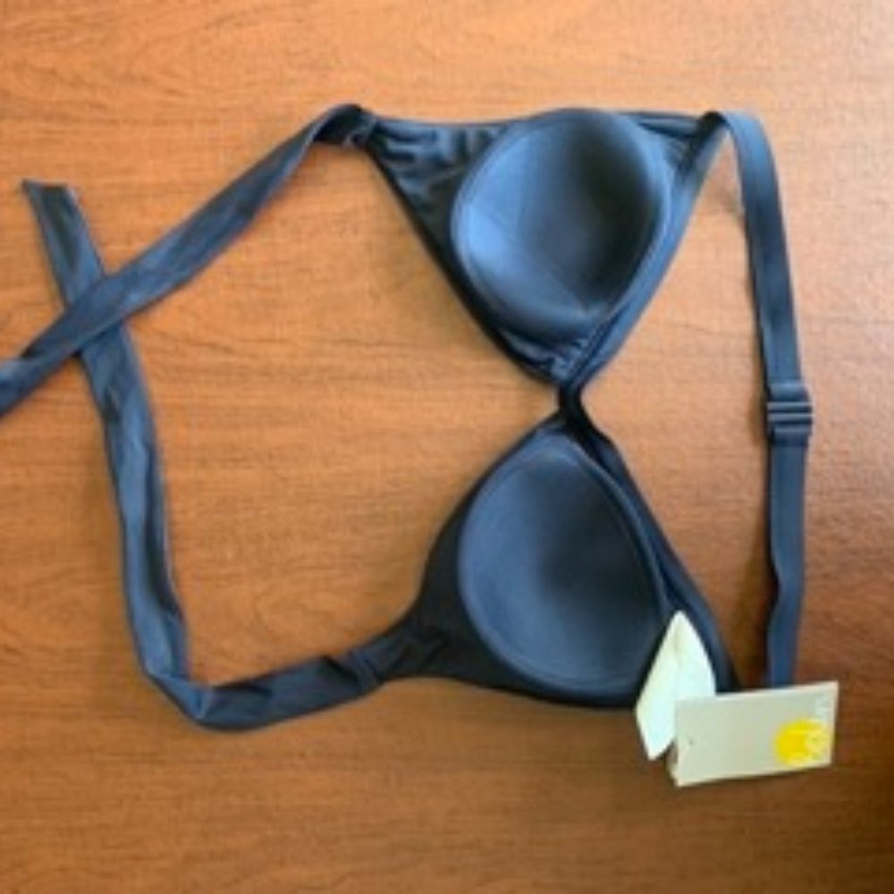 Boden Navy Blue Bikini Halter Top